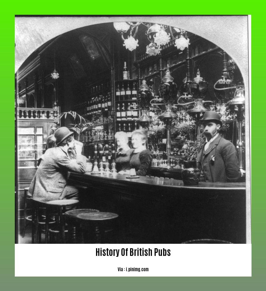 history of british pubs