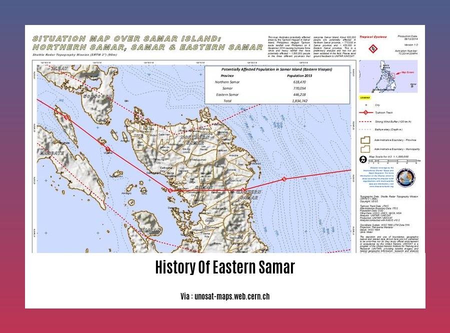 history of eastern samar