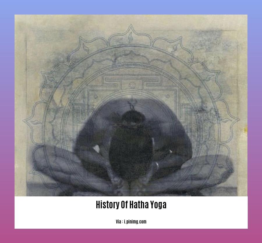 history of hatha yoga