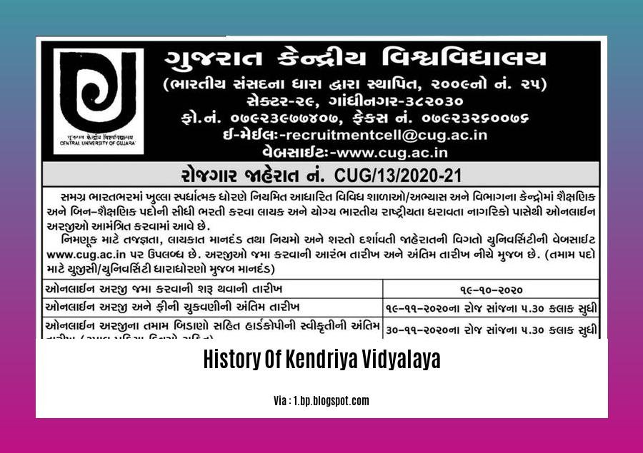 history of kendriya vidyalaya 2