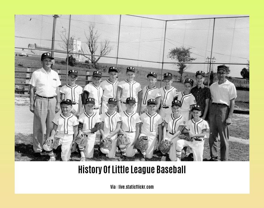 history of little league baseball 2