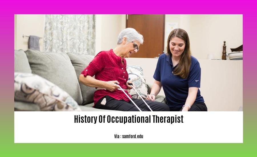 A Century of Transformation: The History of Occupational Therapists