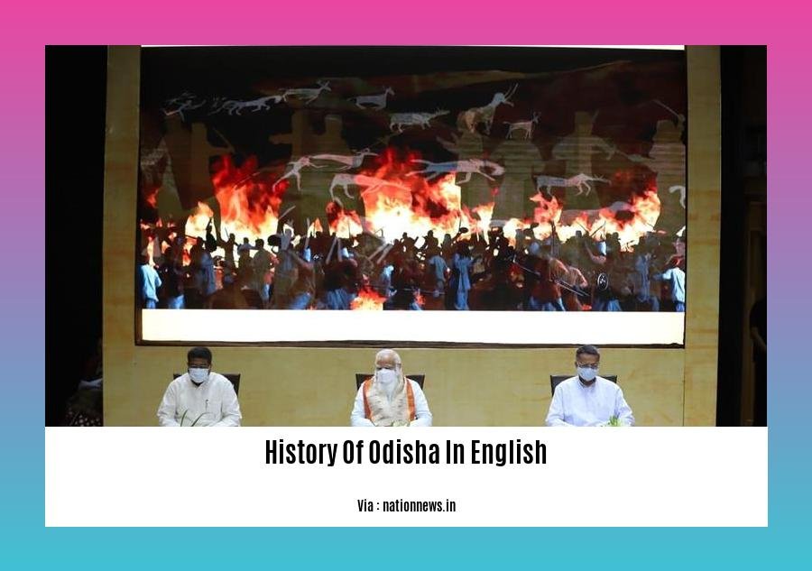 history of odisha in english