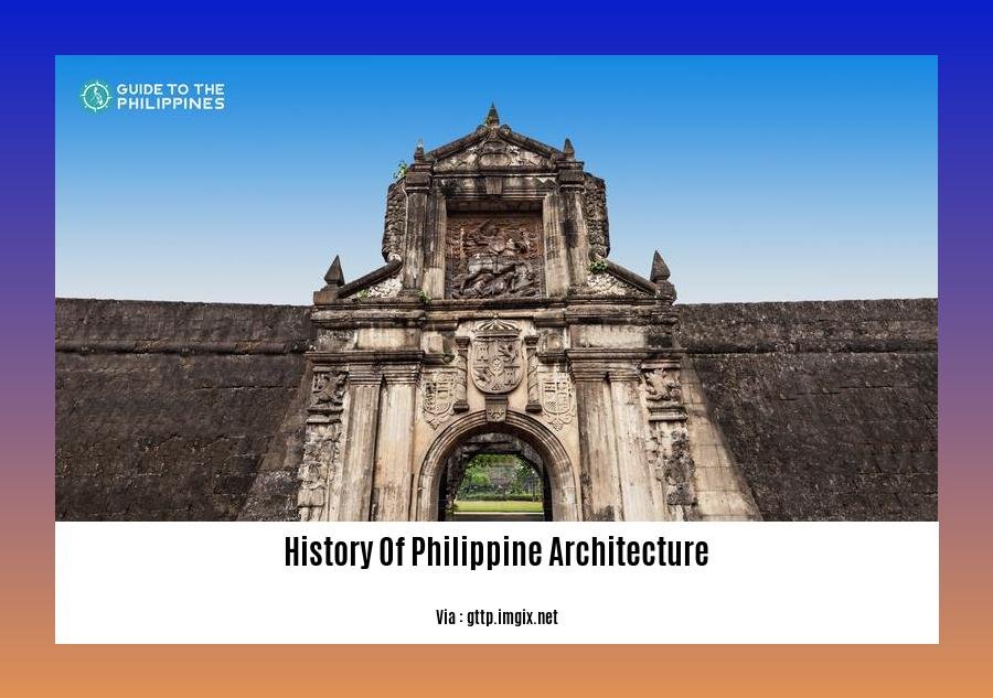 history of philippine architecture