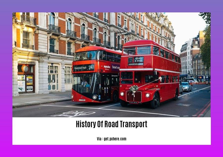 history of road transport