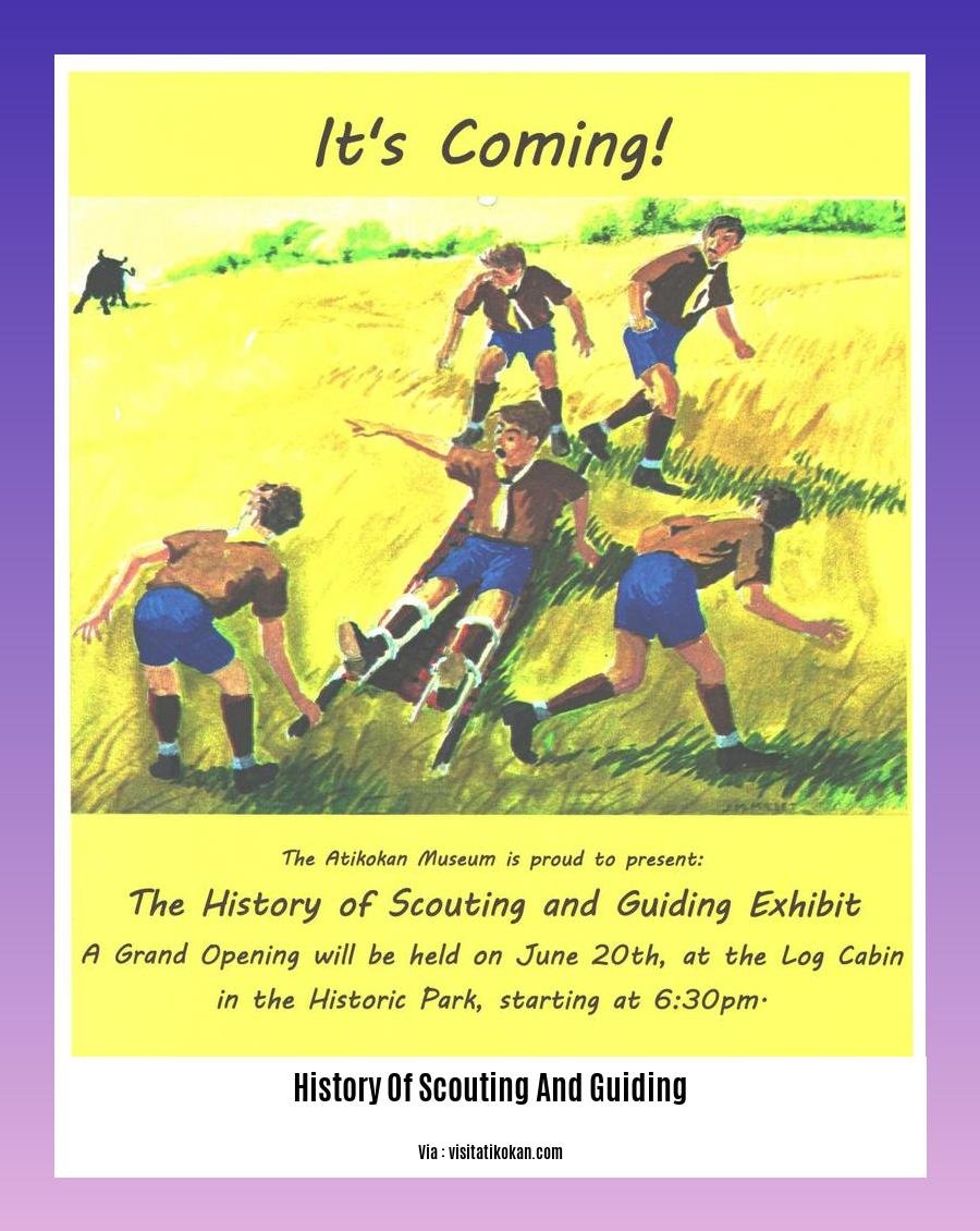 history of scouting and guiding 2