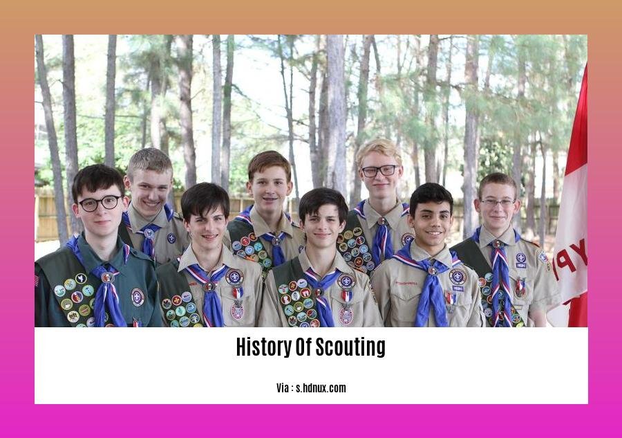 history of scouting