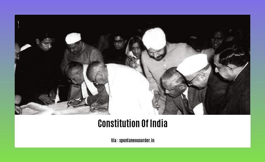 important facts about constitution of india 2