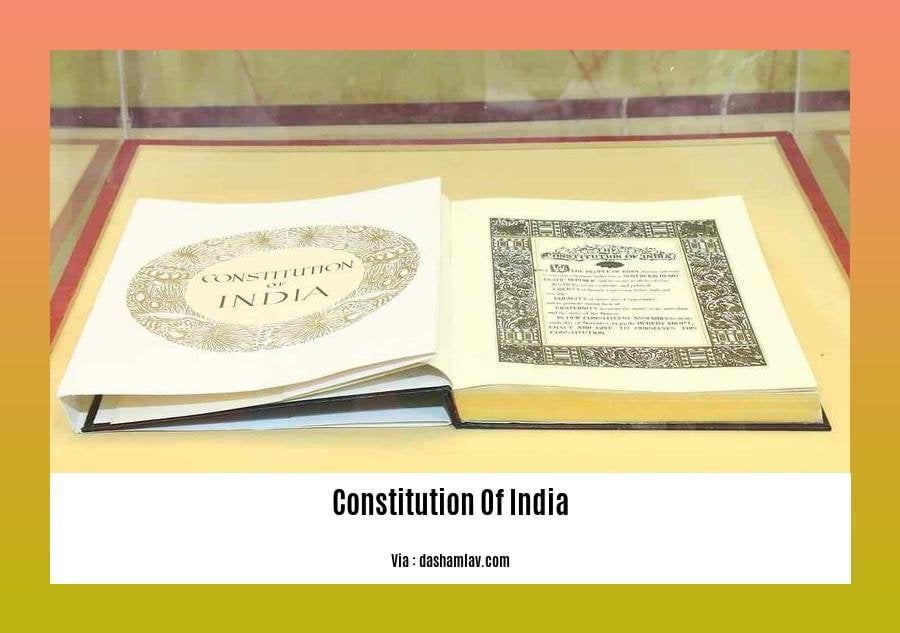 important facts about constitution of india