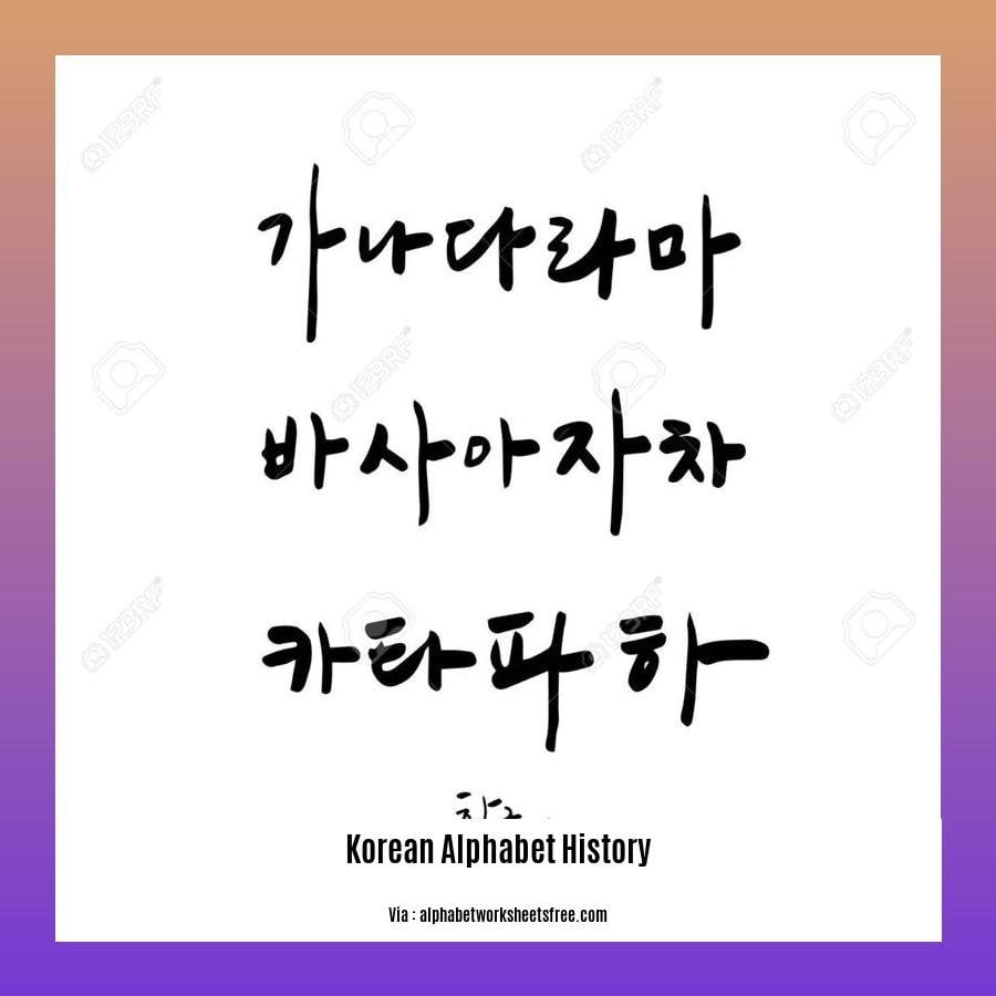 A Journey Through History: Unveiling the Korean Alphabet's Profound Legacy