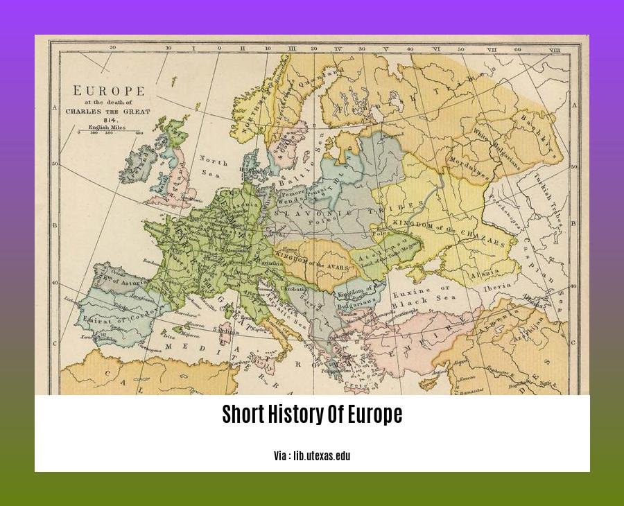 short history of europe