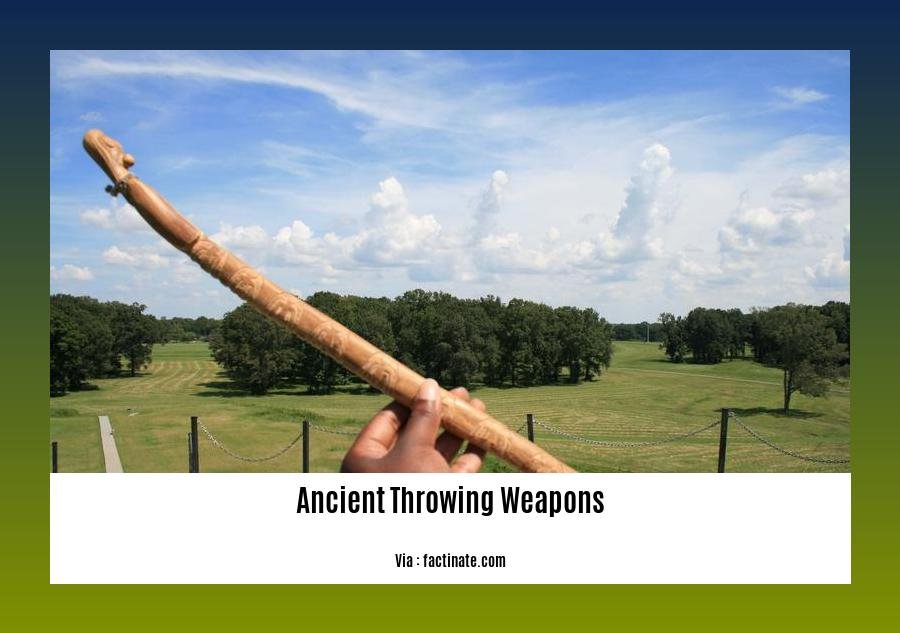 ancient throwing weapons