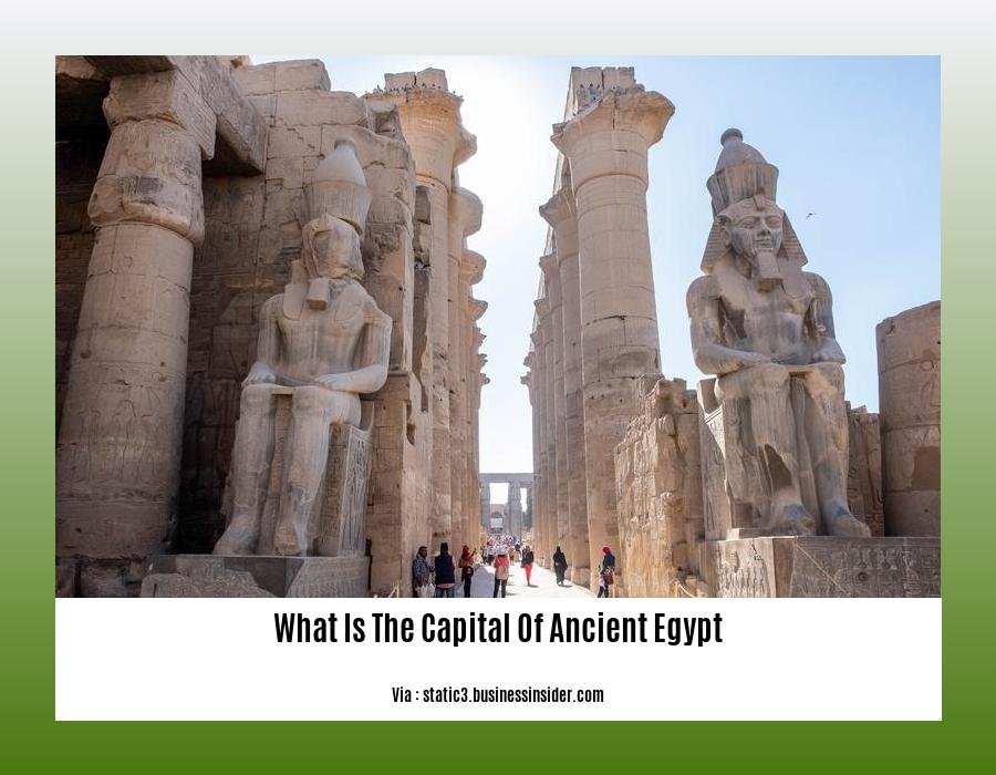 what is the capital of ancient egypt 2