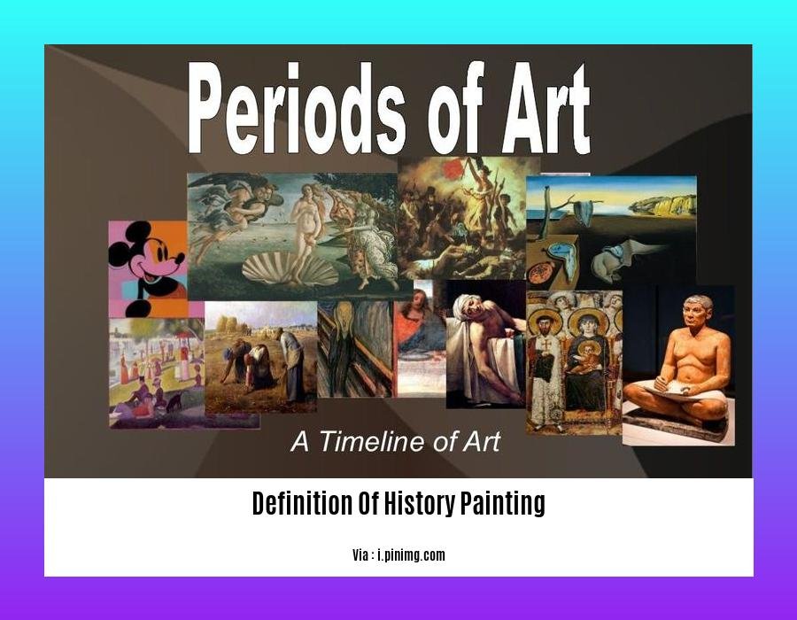 Definition Of History Painting 2 3