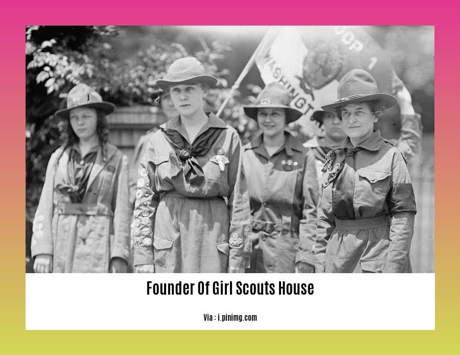Founder Of Girl Scouts House 2