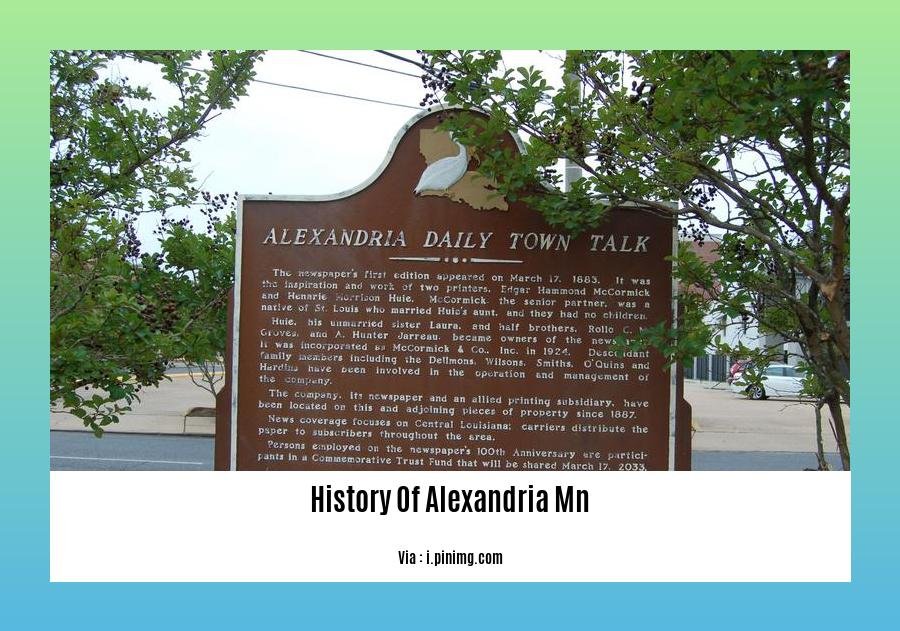 History Of Alexandria Mn 2