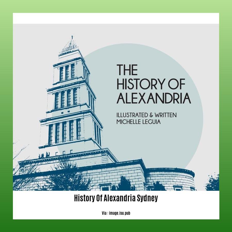 History Of Alexandria Sydney