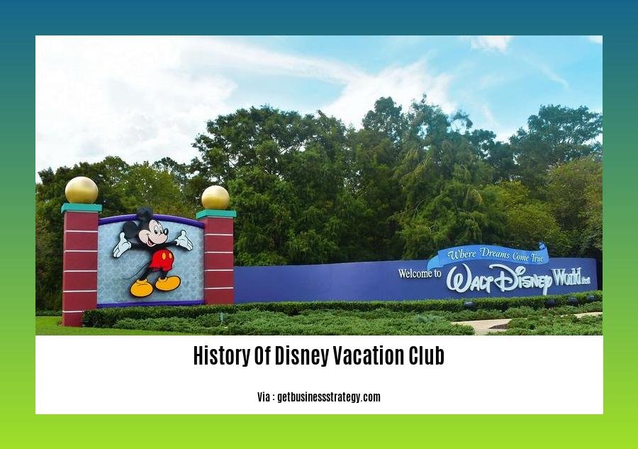 History Of Disney Vacation Club