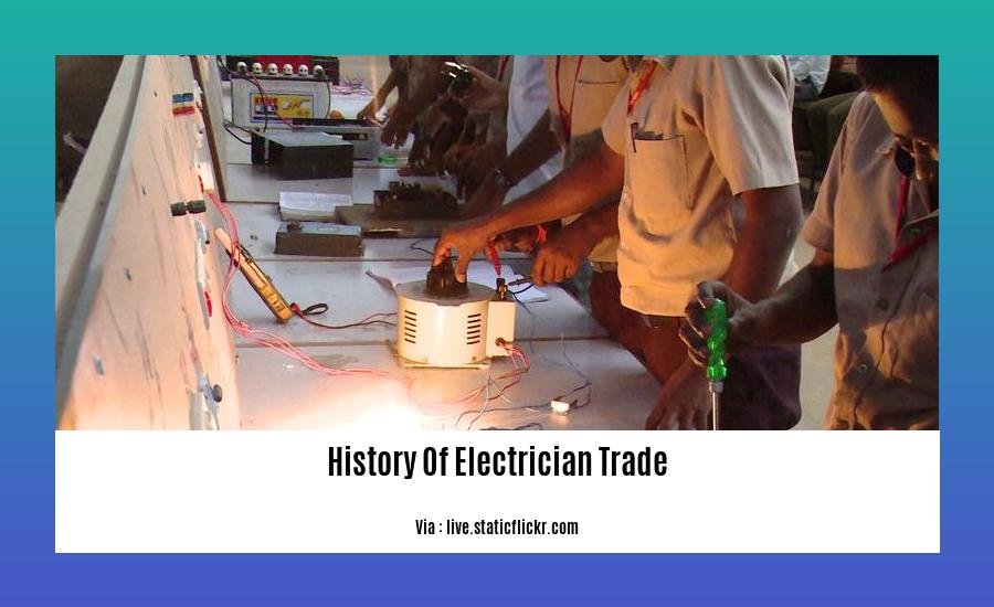 History Of Electrician Trade 2