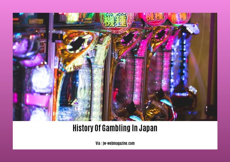 History Of Gambling In Japan 2