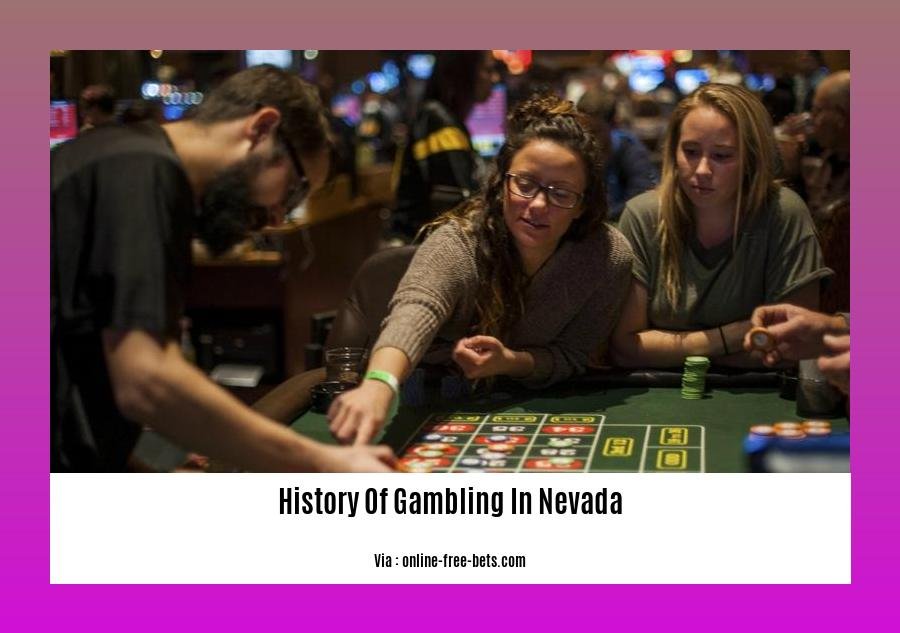 History Of Gambling In Nevada