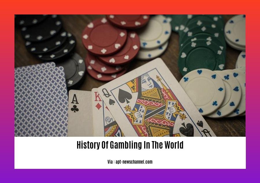 History Of Gambling In The World