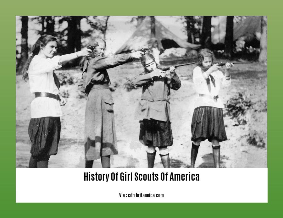 History Of Girl Scouts Of America