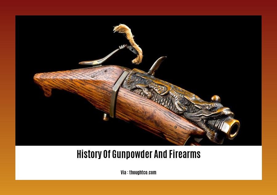 History Of Gunpowder And Firearms 2