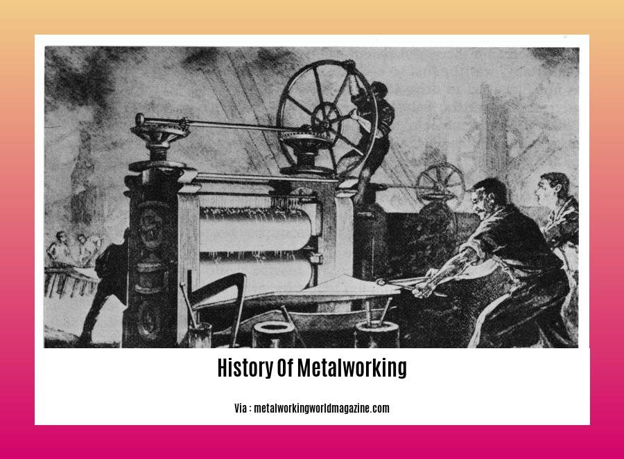 History Of Metalworking