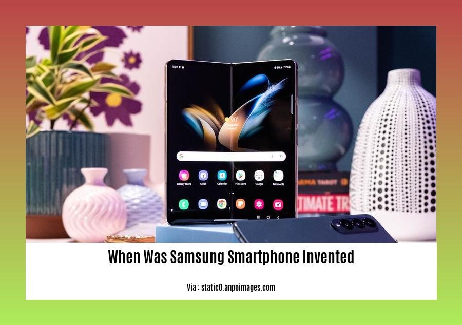When Was Samsung Smartphone Invented 2