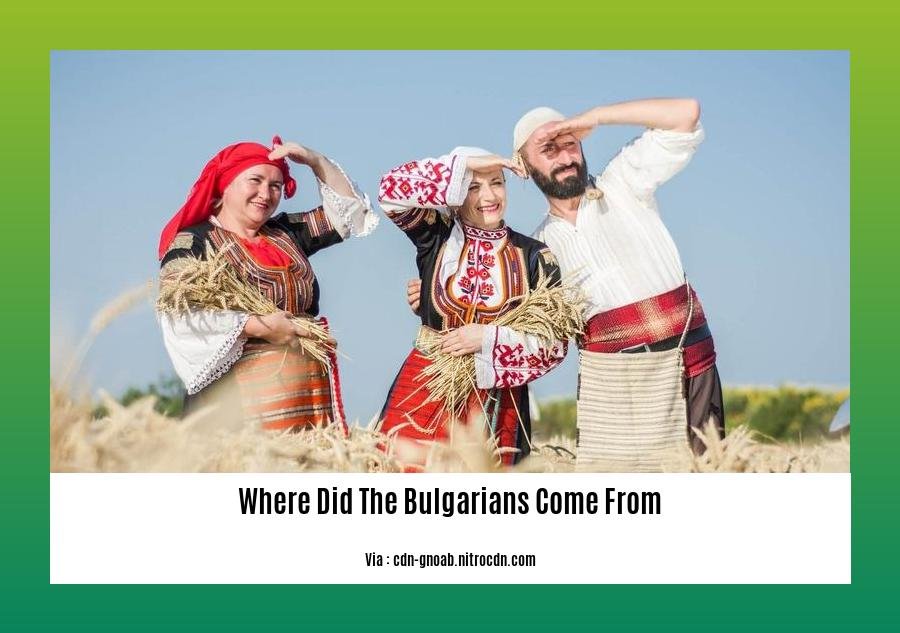 Where Did The Bulgarians Come From