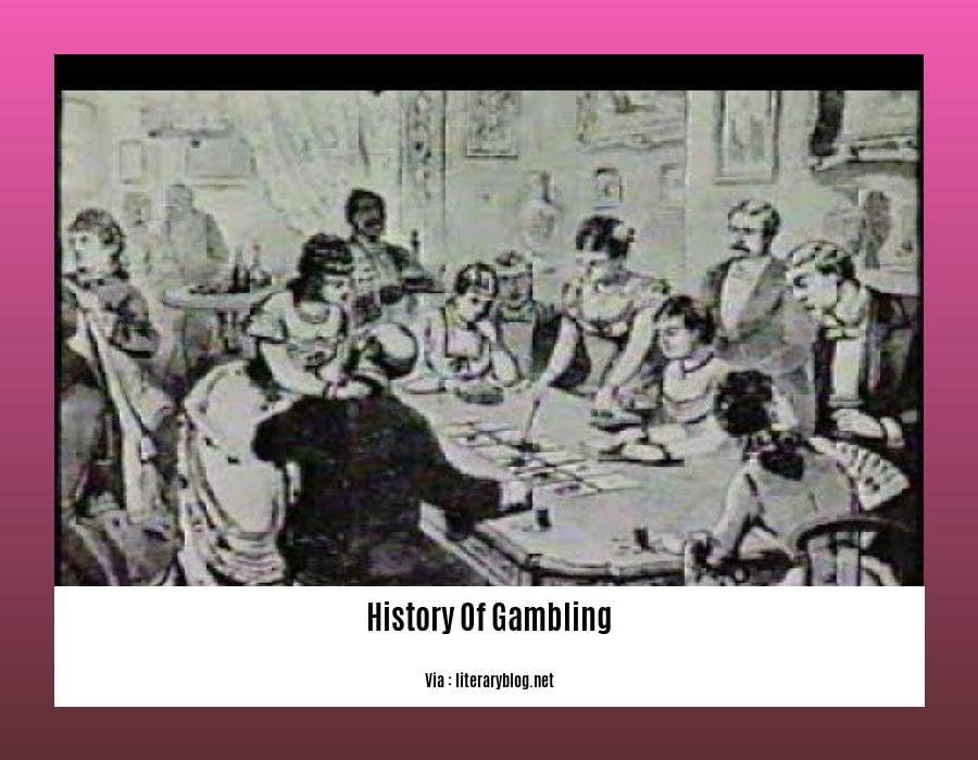 - The Alluring History of Gambling: A Historian's Perspective