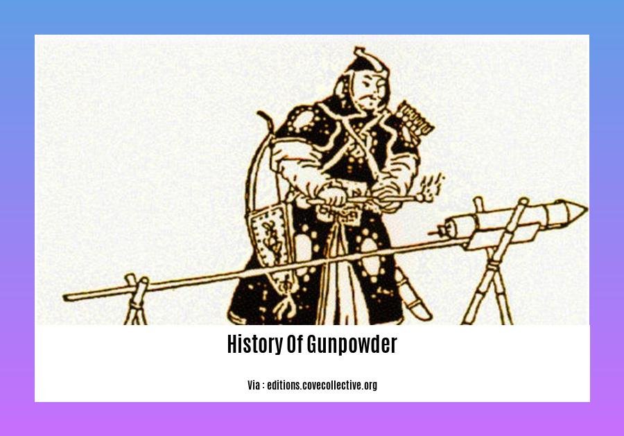 history of gunpowder 2