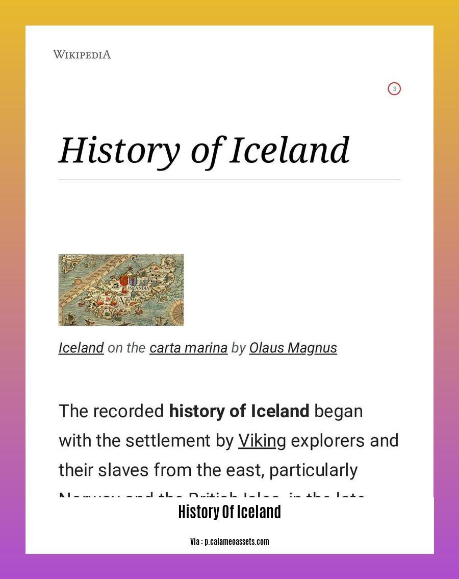 history of iceland