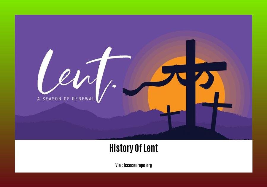 history of lent 2