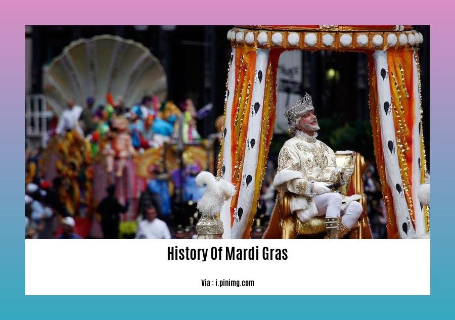 History of Mardi Gras