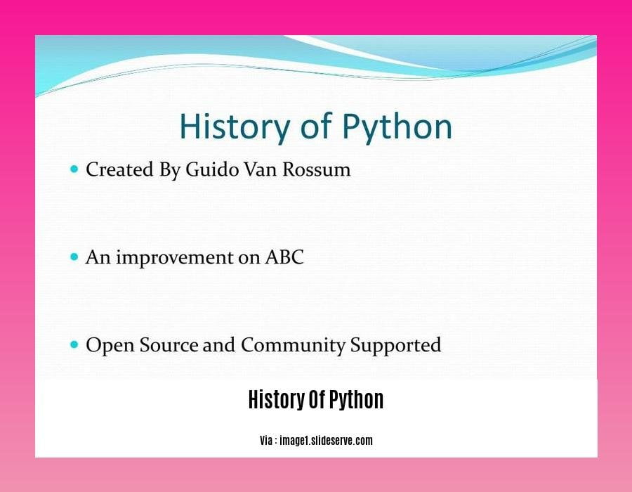 A Journey Through the History of Python