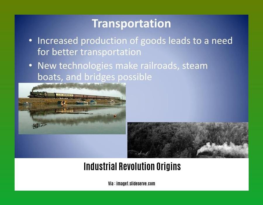 Industrial Revolution origins 2