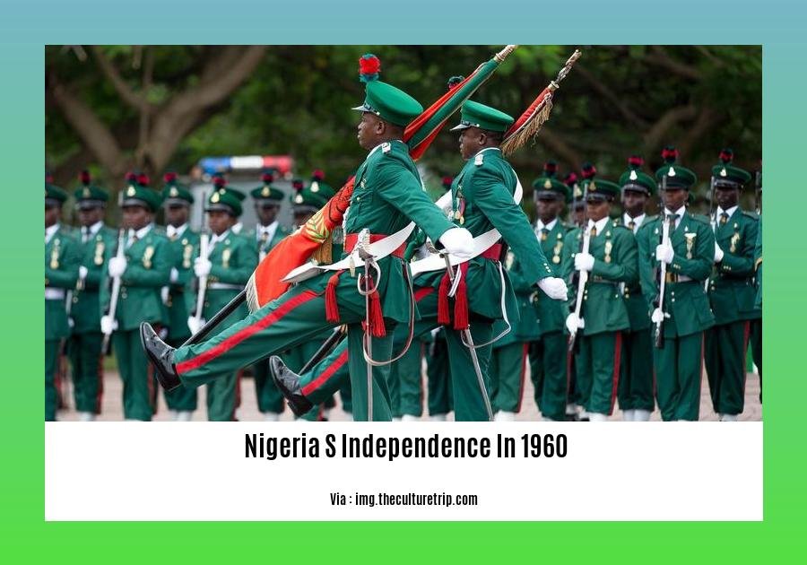  Nigeria s independence in 1960