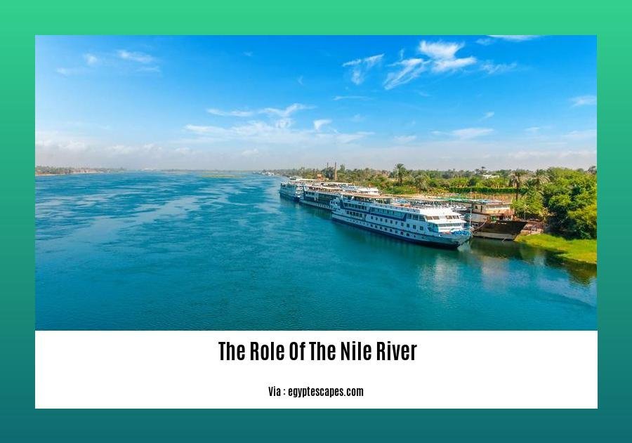 - The Role of the Nile River in the Rise and Flourishing of Ancient Egypt