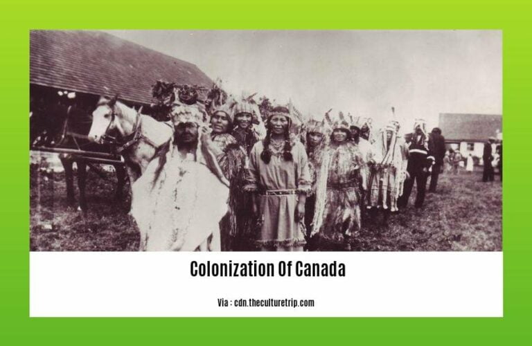 The Enduring Legacy of the Colonization of Canada