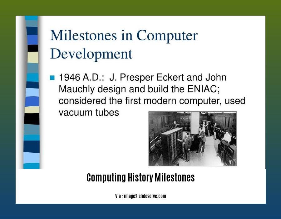 computing history milestones
