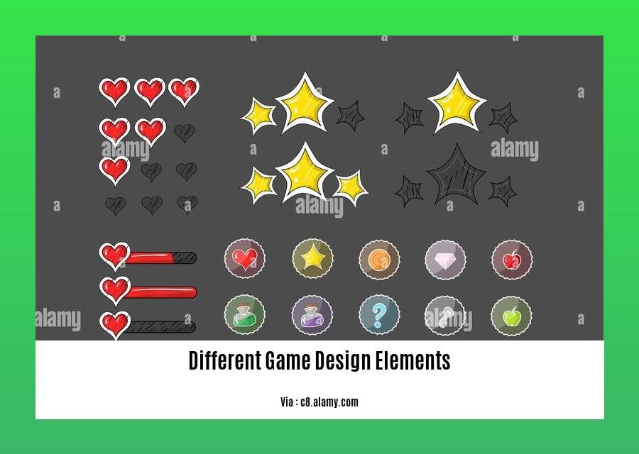 different game design elements 2