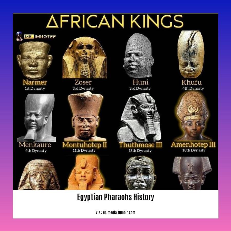 egyptian pharaohs history 2