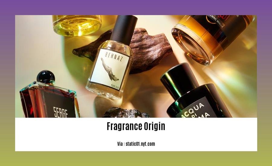 fragrance origin