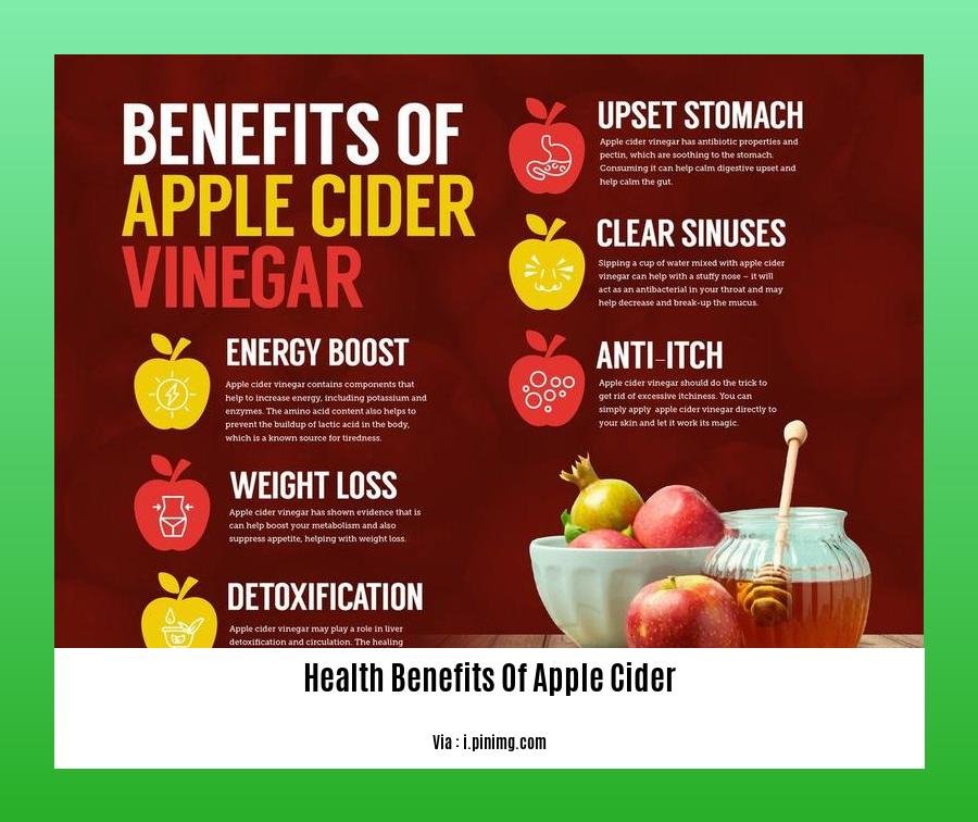 health benefits of apple cider 2