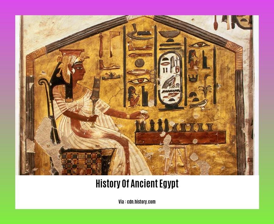 history of ancient egypt