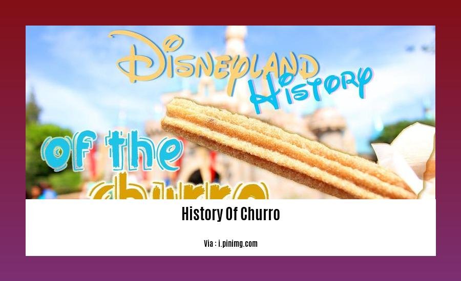 history of churro 2