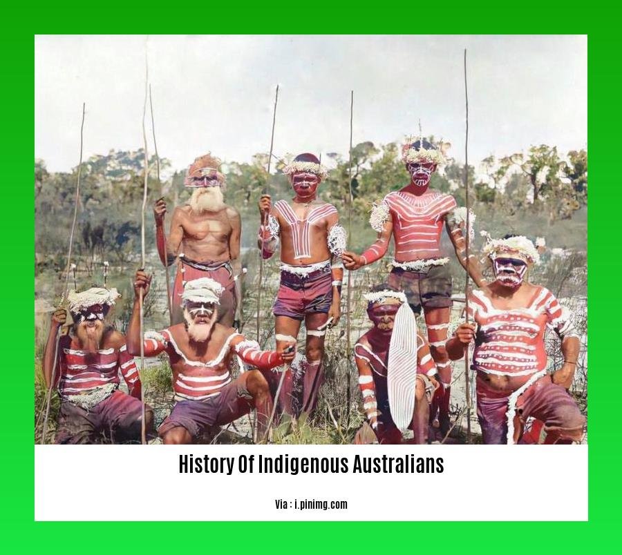history of indigenous australians