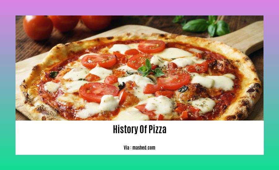 history of pizza